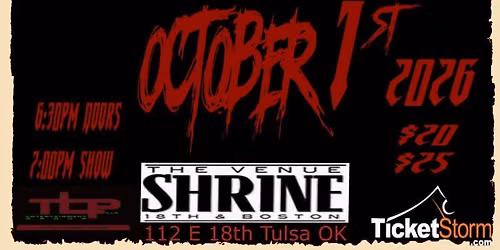 EXHORDER II The Shrine II Tulsa OK