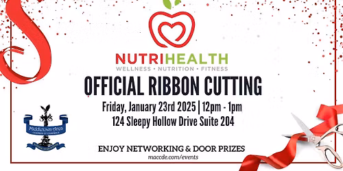 NutriHealth's Official Ribbon Cutting