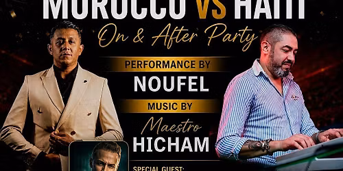 Morocco vs. Haiti Watch Party Featuring Live Music