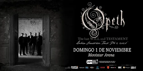 Opeth - The Last Will and Testament Tour