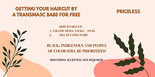 Free Gender-Affirming Haircuts with Nick Arteaga