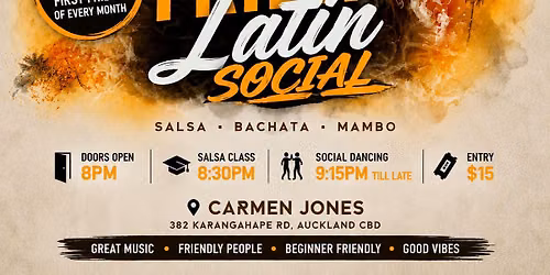 \ud83d\udd25 FRIDAY LATIN SOCIAL \ud83d\udd25
