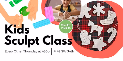 Kids Sculpt Class - Ornaments