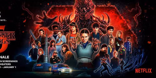 Stranger Things 5: The Finale On The Big Screen