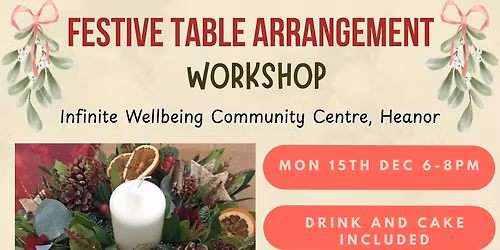 Festive Table Arrangement Workshop
