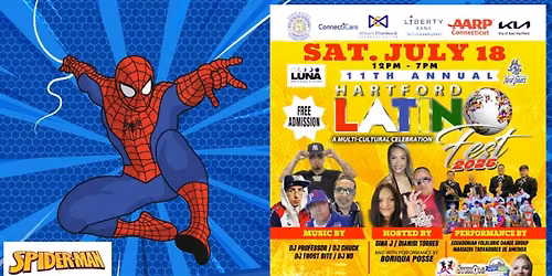 Spider-Man Meet & Greet: 2026 Hartford Latino Fest (Hartford, Connecticut)***