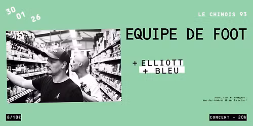 EQUIPE DE FOOT + ELLIOTT + BLEU