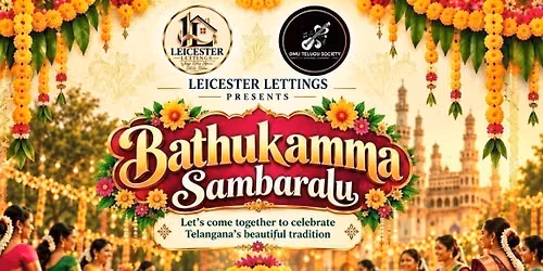 Bathukamma Sambaralu 2026 \u2013 Leicester