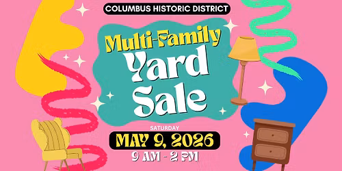 Multi-Family Yard Sale - Historic District of Downtown Columbus