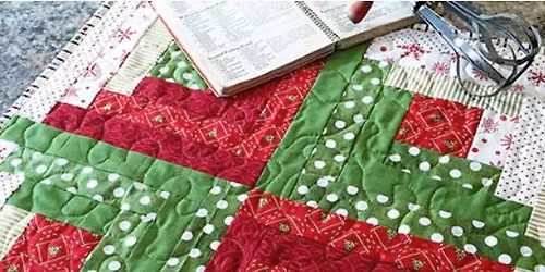 Sew Merry Log Cabin Table Topper Workshop