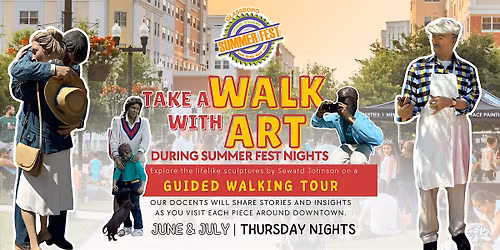 Seward Johnson Sculpture Tour at Summer Fest