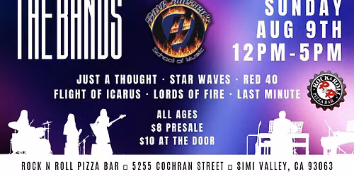 Dave Janssen\u2019s School of Music, Student Bands performing live at Rock N Roll Pizza Bar Simi Valley