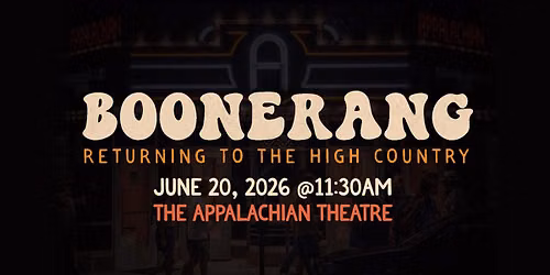 Documentary Screening - Boonerang: Returning To The High Country
