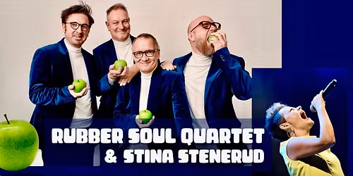 Sommerkonsert p\u00e5 R\u00e5dhuskvartalet i \u00c5sg\u00e5rdstrand: Rubber Soul Quartet & Stina Stenerud