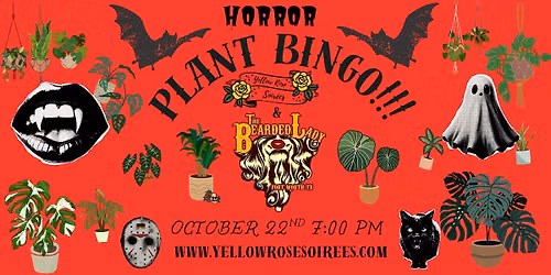 Horror Plant Bingo at The Bearded Lady- Fort Worth!