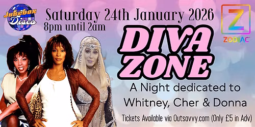Jukebox Disco presents DIVA ZONE at Zodiac Bar