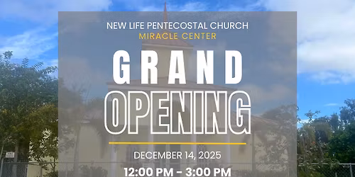 Grand Opening Service