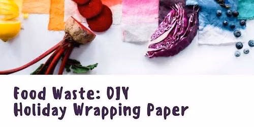 Food Waste Holiday Wrapping DIY