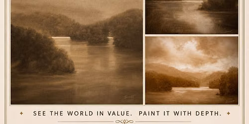 Using Value to Create Depth & Distance - oil class