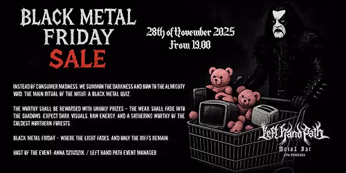 Black Metal Friday @Left Hand Path