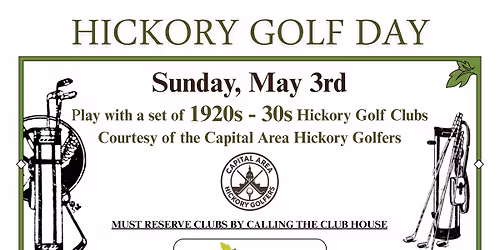 Hickory Golf Day at Groesbeck Golf Course
