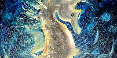 Sea Horse Painting Class at HILLTOP