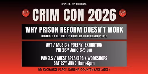 Crim Con 2026 (2 days, 26 - 27 June)