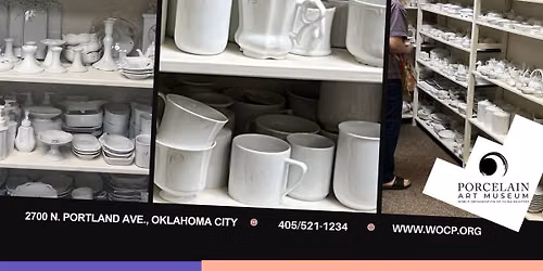 Porcelain Art Museum Sidewalk Sale