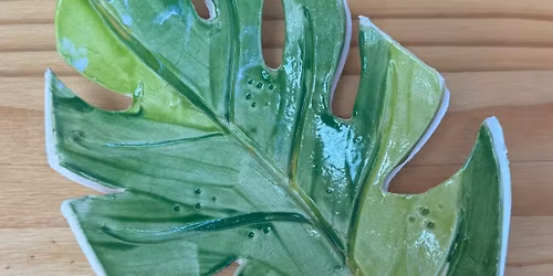 Intro to Pottery: Monstera Leaf Tray