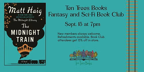 Fantasy & Sci-Fi Book Club @ Ten Trees Books