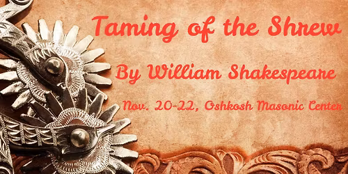 Vintage Theatre presents Taming of the Shrew