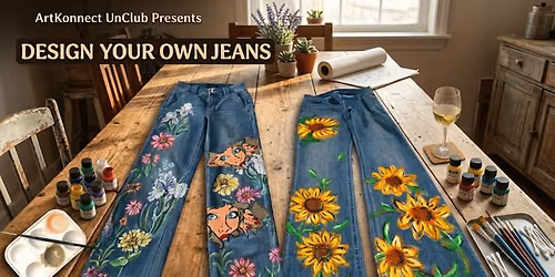Design Your Own Jeans by ArtKonnect UnClub