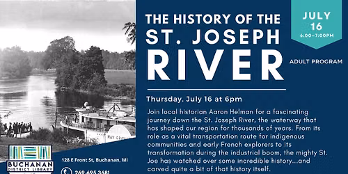 The History of the St. Joseph River