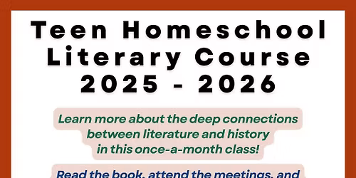 Teen Homeschool Literary Course- Little Women