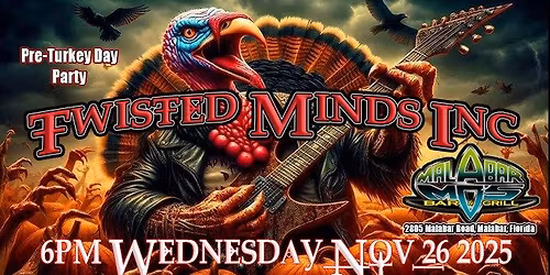 TMI \/ MALABAR MO'S \/ PRE-THANKS PARTY - WED NOV 26, 2025