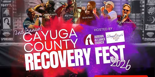 2nd Annual Cayuga County Recovery Fest