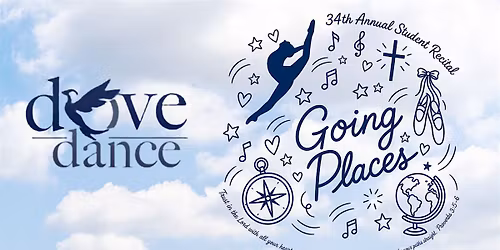 "Going Places" Dove Dance OKC Student Recital: 2:00 PM Show