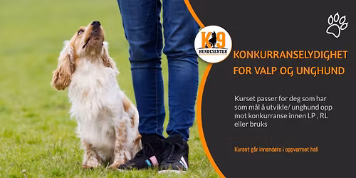 Konkurranselydighet valp og unghund