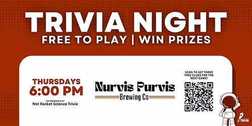 Carlsbad, NM Trivia Night | Nurvis Purvis Brewing Co