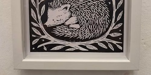 Create Your Own 20 \u00d7 20 cm Laser-Engraved Lino Print