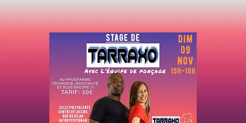 Stage TARRAXO
