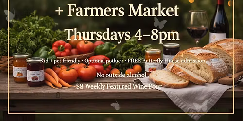Community Wine Night and Farmers Market