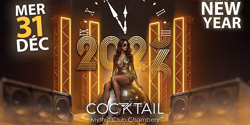 Cocktail Club - Nouvel An 2026 - Mercredi 31 D\u00e9cembre