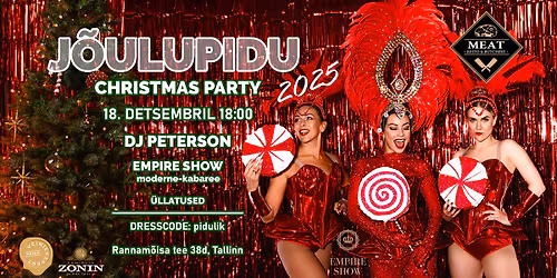 J\u00d5ULUPIDU - Christmas Party 2025 at MEAT Resto & Butchery