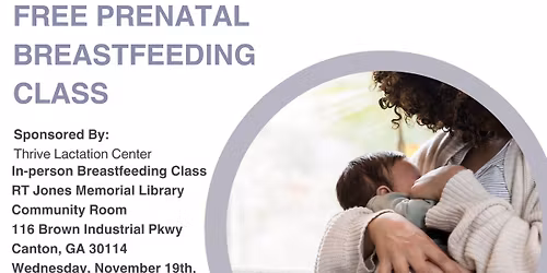 Free Prenatal Breastfeeding Class