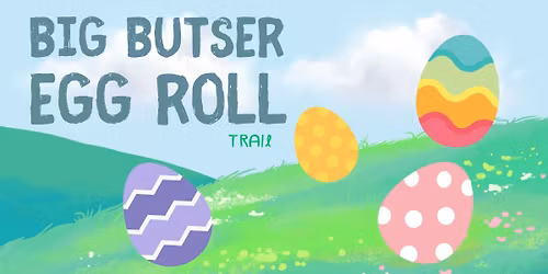 The Big Butser Egg Roll! At Queen Elizabeth Country Park