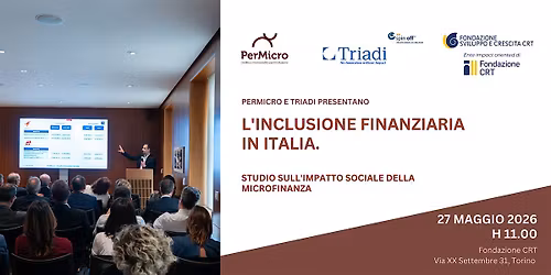 L'inclusione finanziaria in Italia: l'impatto sociale della microfinanza.