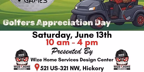 Golfers Appreciation Day — 521 US-321 NW, Hickory, NC 28601, United States