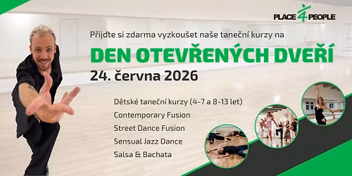 Den otev\u0159en\u00fdch dve\u0159\u00ed v Place 4 People