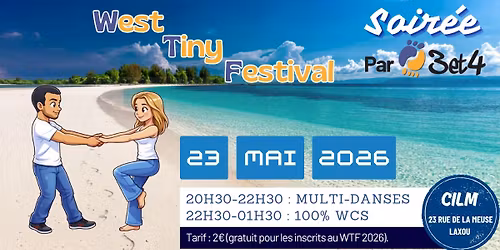 Soir\u00e9e multi-danses et West Coast Swing (WCS)